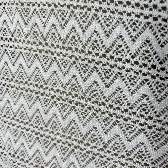 Lucky Brand Lace Boho Tee size L - Picture 9 of 16